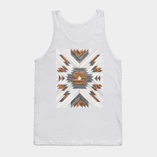 Urban Tribal Pattern No.8 - Aztec - Wood Tank Top